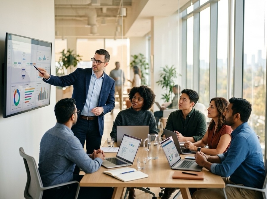 Training session in progress