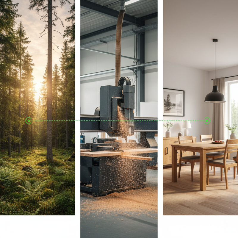 Sustainable forest supply chain